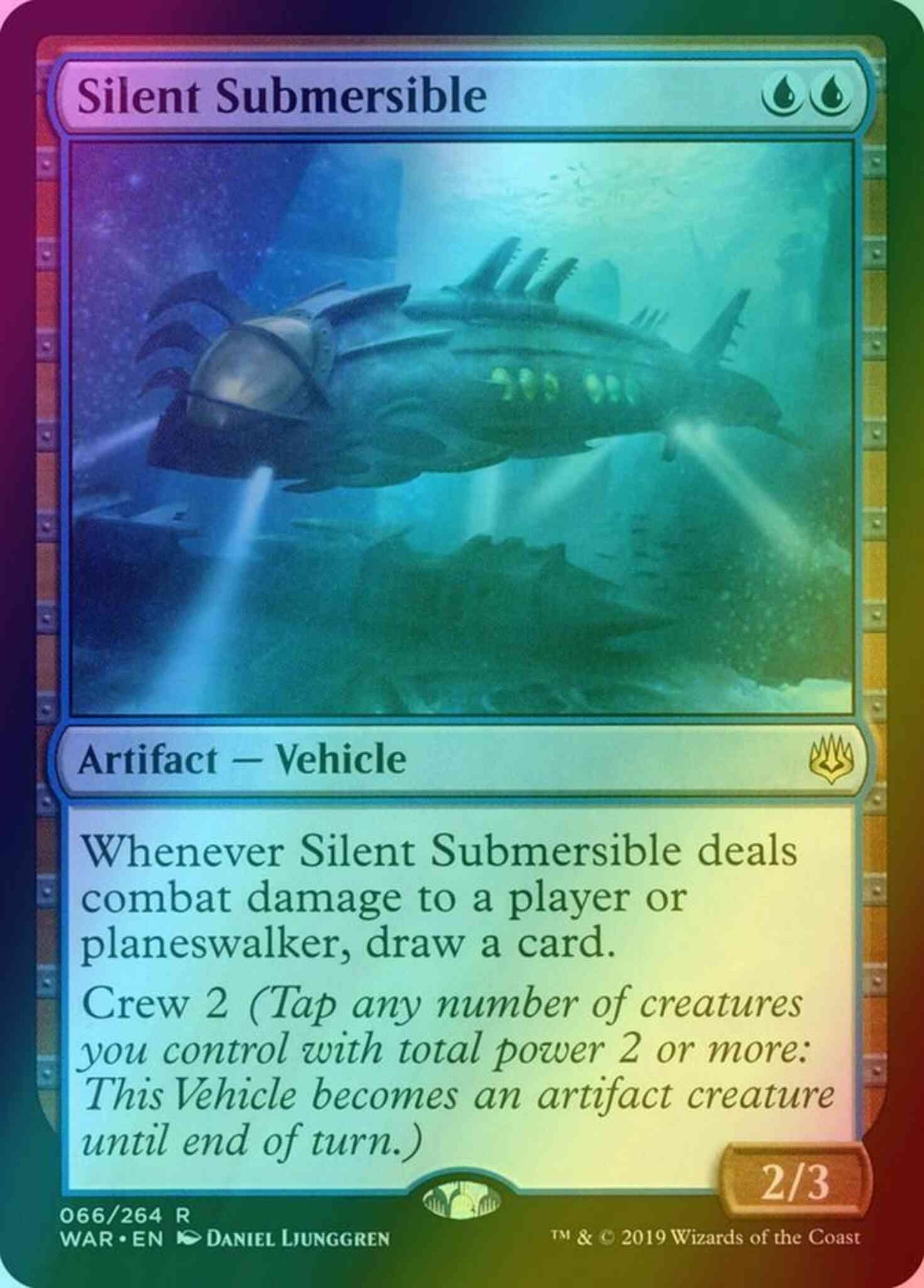 Silent Submersible [66] [War of the Spark] [Foil]