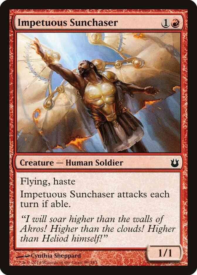 Impetuous Sunchaser [99] [Born of the Gods] [Non-Foil]