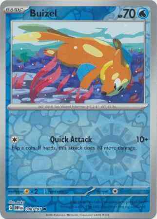 Buizel - 048/197 - Common [sv03-048] [Reverse Holo]