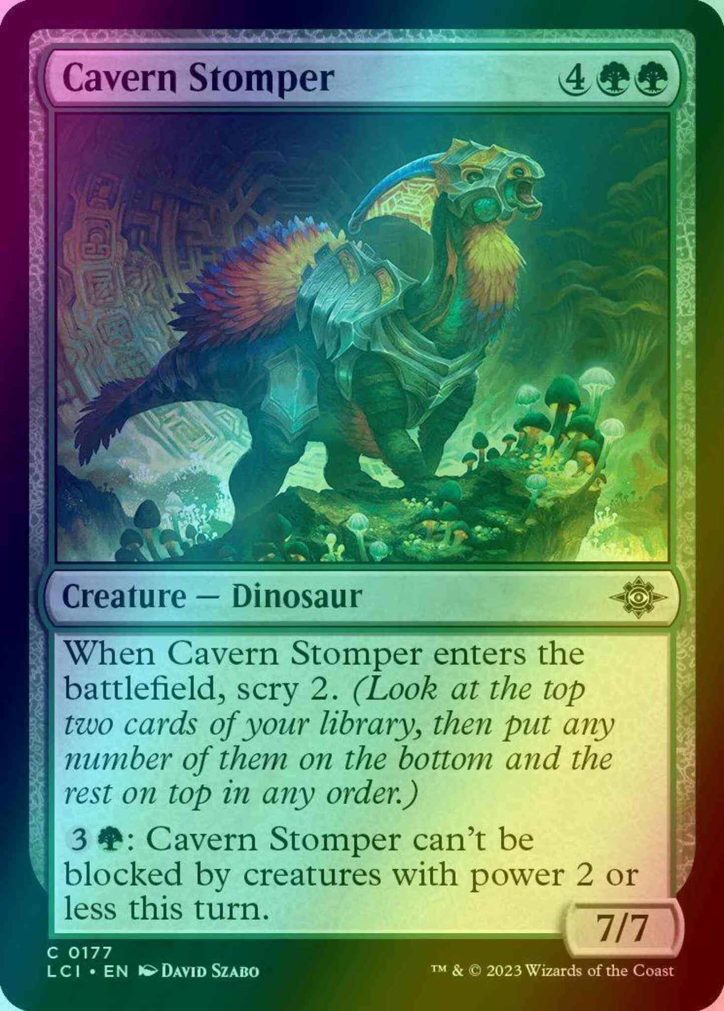 Cavern Stomper [177] [The Lost Caverns of Ixalan] [Foil]