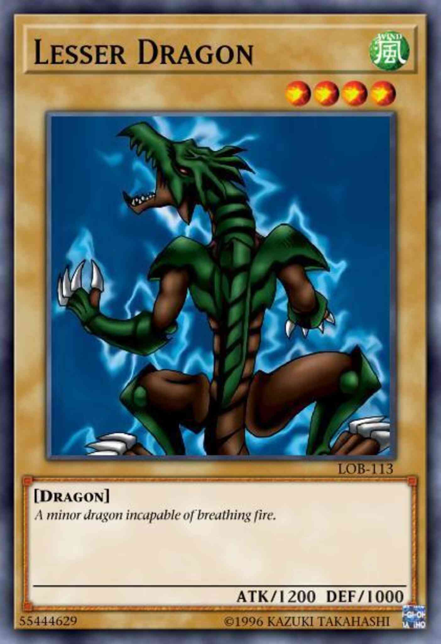 Lesser Dragon - LOB-113 - Common - Unlimited