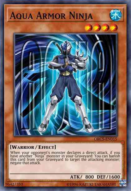 Aqua Armor Ninja - SP13-EN017 - Starfoil Rare - 1st Edition