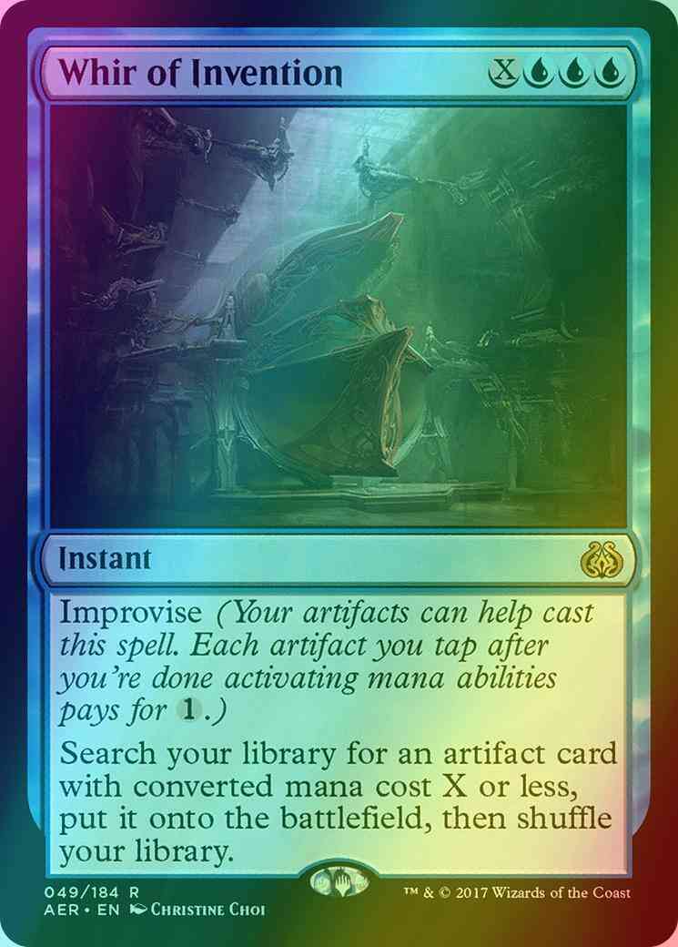 Whir of Invention [49] [Aether Revolt] [Foil]
