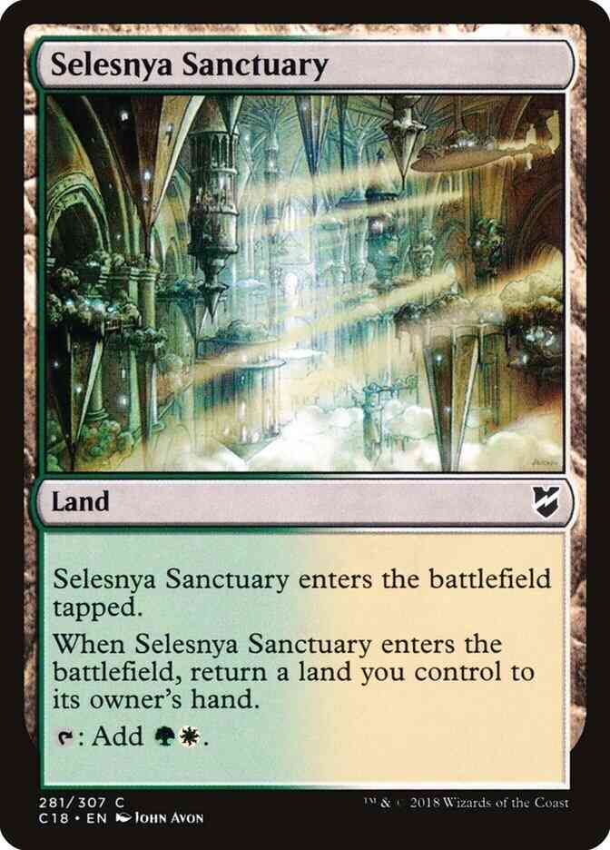 Selesnya Sanctuary [281] [Commander 2018] [Non-Foil]