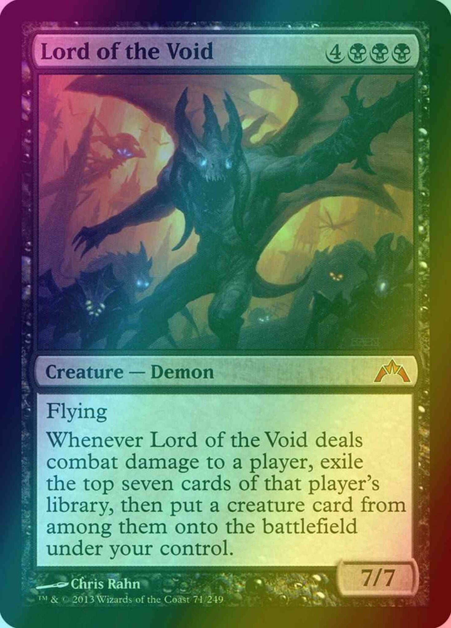 Lord of the Void [71] [Gatecrash] [Foil]
