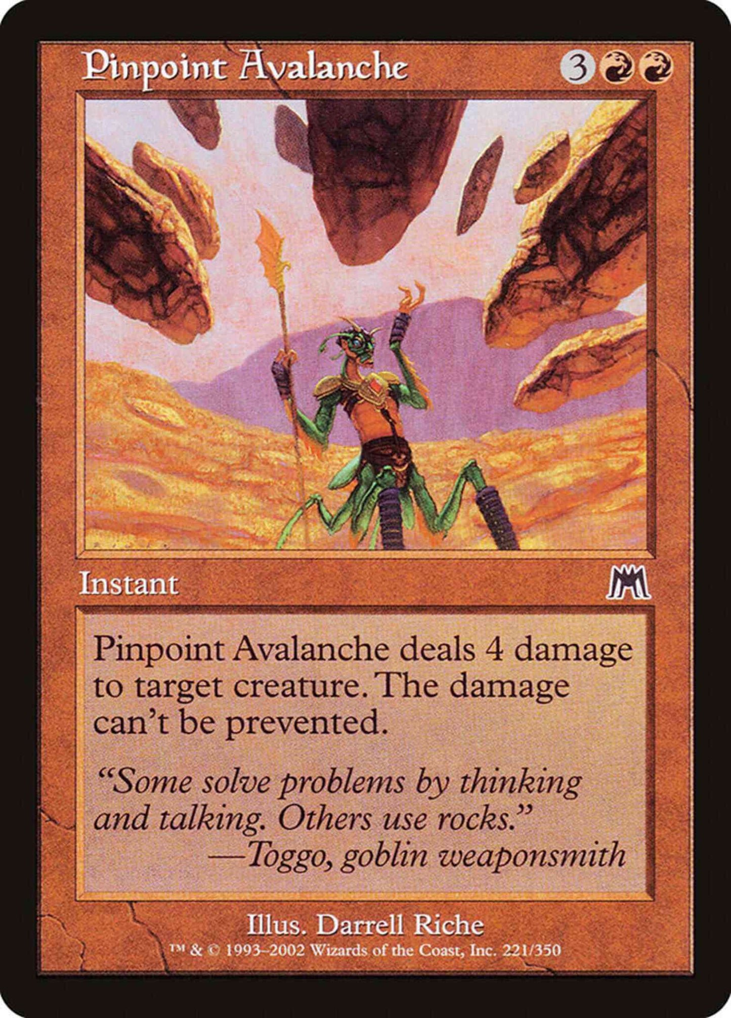 Pinpoint Avalanche [221] [Onslaught] [Non-Foil]