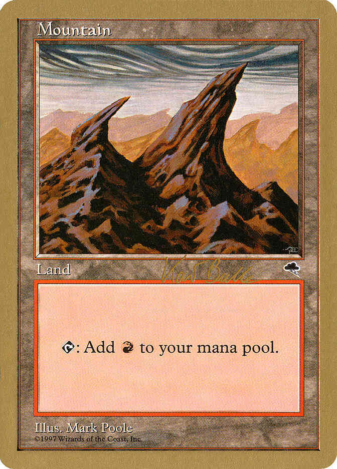 Mountain [kb344] [Kai Budde] [Tempest Set Symbol] [World Championship Decks 1999] [Non-Foil]
