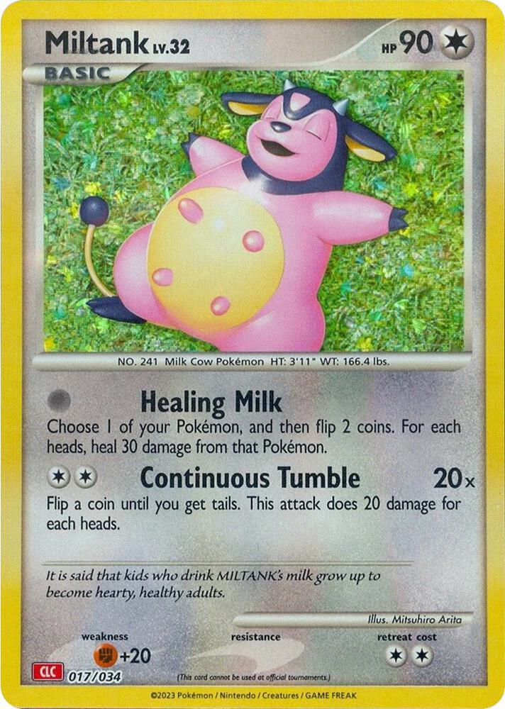 Miltank - 017/034 - Promo - CLC [tcgc-CLC017] [Holo]