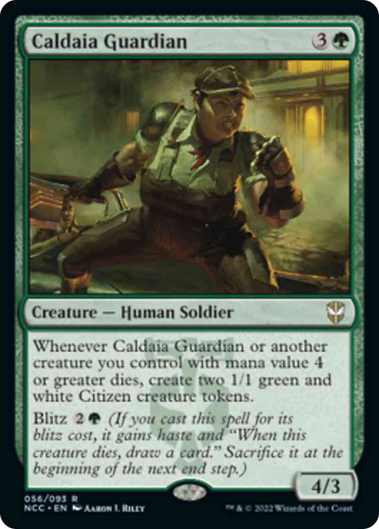 Caldaia Guardian [56] [Streets of New Capenna: Commander] [Non-Foil]