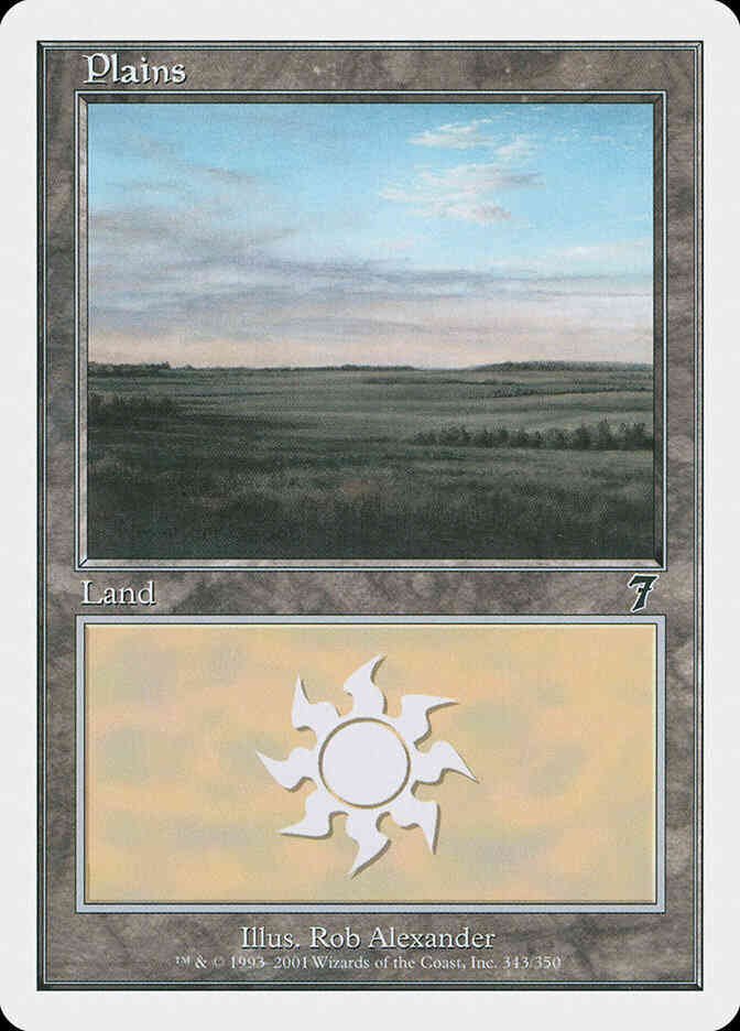 Plains [343] [Seventh Edition] [Non-Foil]