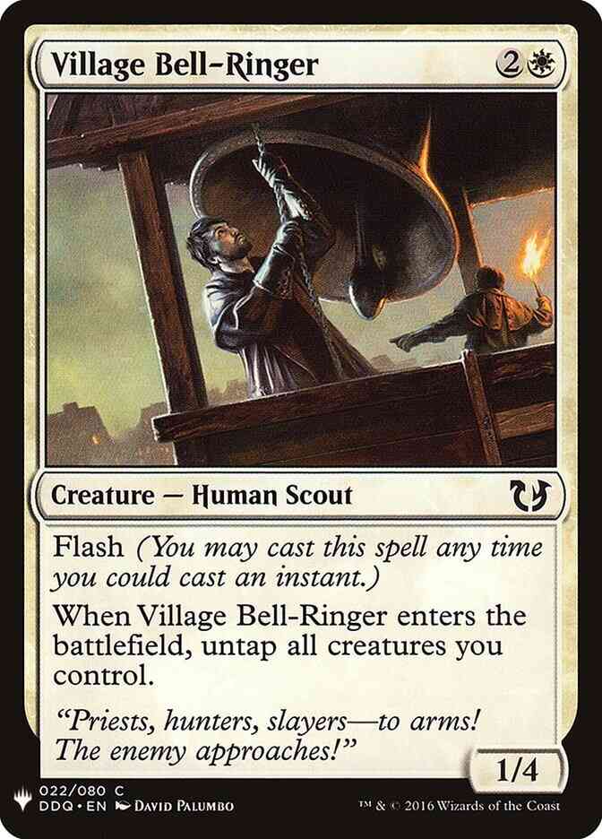 Village Bell-Ringer [DDQ-22] [The List] [Non-Foil]