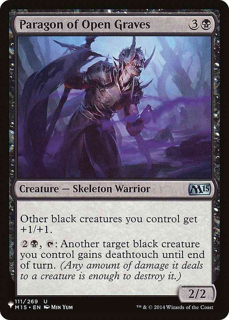 Paragon of Open Graves [M15-111] [The List] [Non-Foil]