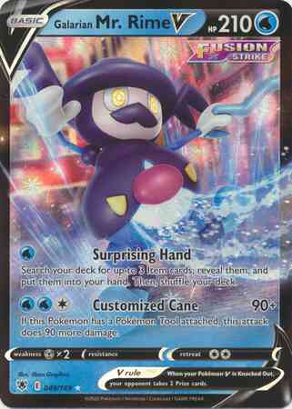 Galarian Mr. Rime V - 049/189 - Rare Ultra [swsh10-049] [Ultra]