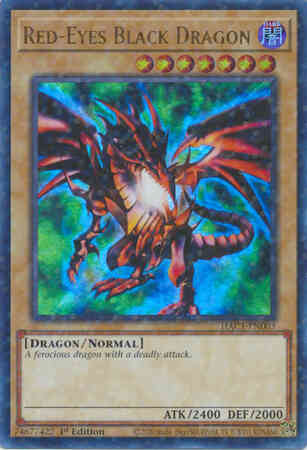 Red-Eyes Black Dragon - HAC1-EN003 - Duel Terminal Ultra Parallel Rare - 1st Edition