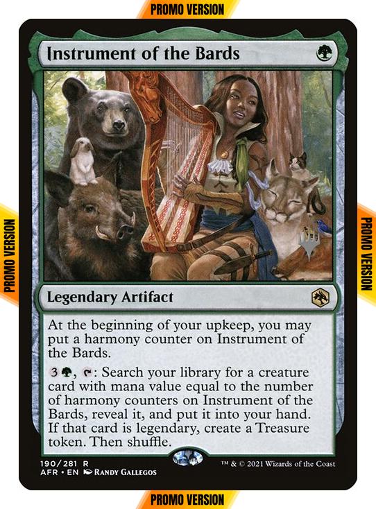 Instrument of the Bards [Promo Pack] [190p] [Adventures in the Forgotten Realms Promos] [Non-Foil]