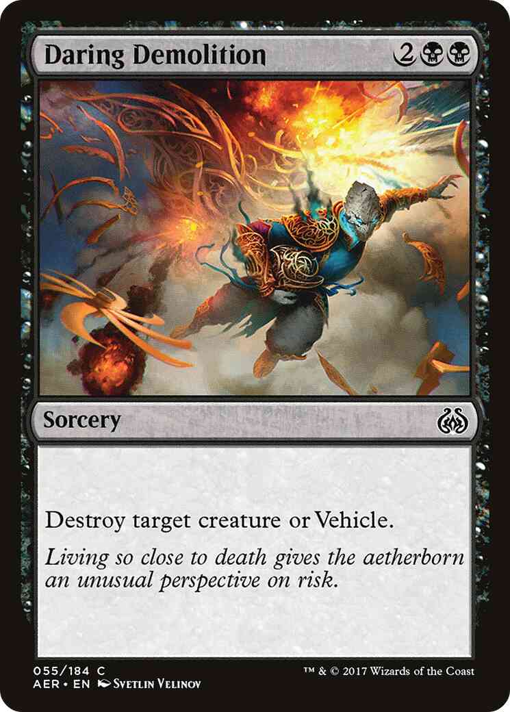Daring Demolition [55] [Aether Revolt] [Non-Foil]