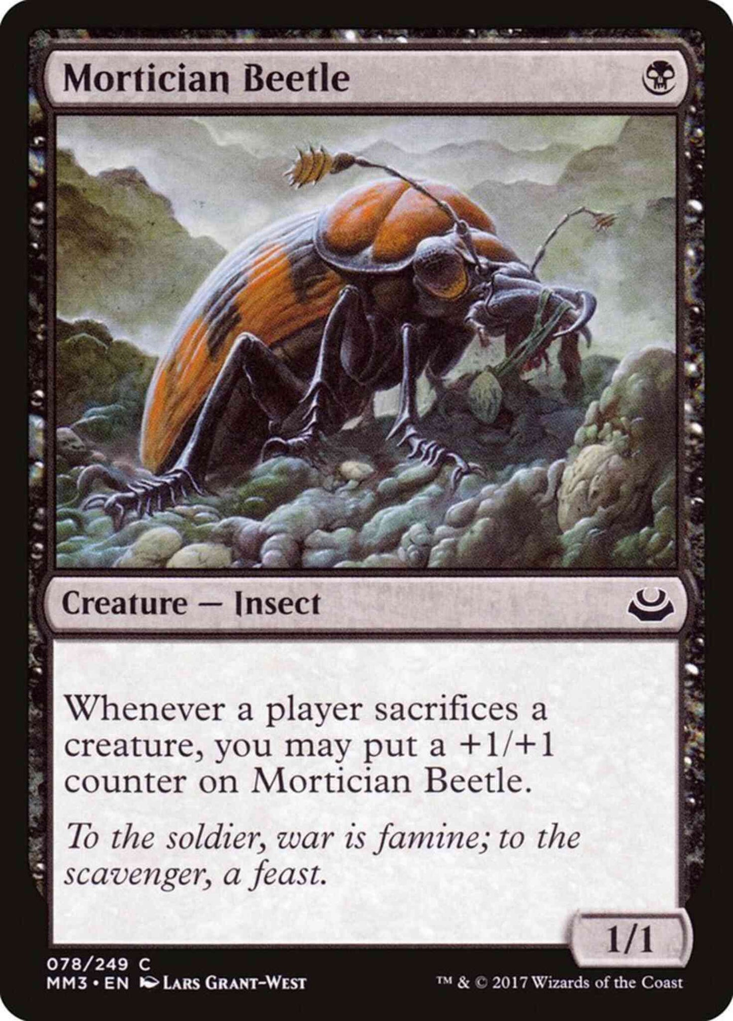Mortician Beetle [78] [Modern Masters 2017] [Non-Foil]