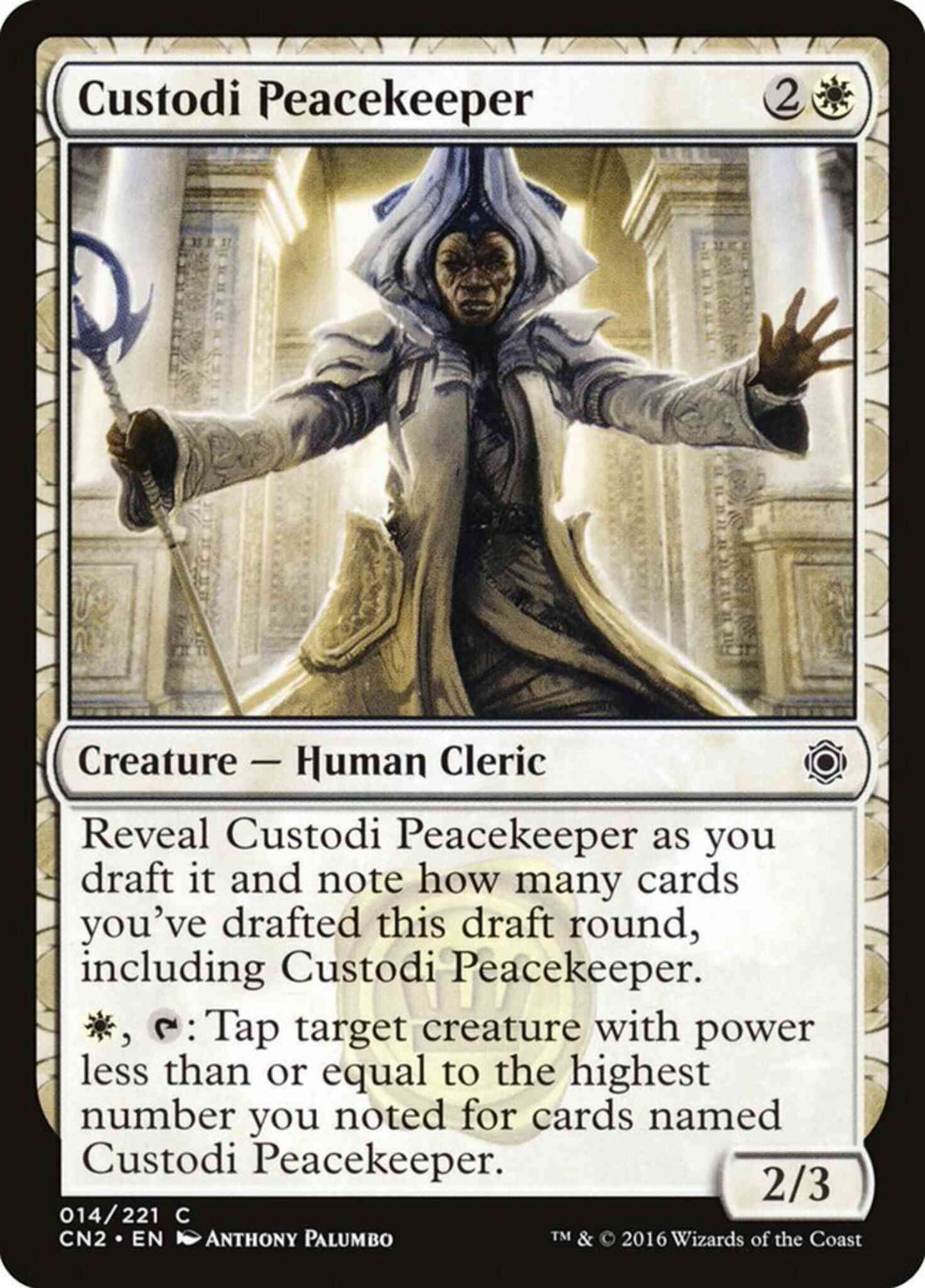 Custodi Peacekeeper [14] [Conspiracy Take The Crown] [Non-Foil]