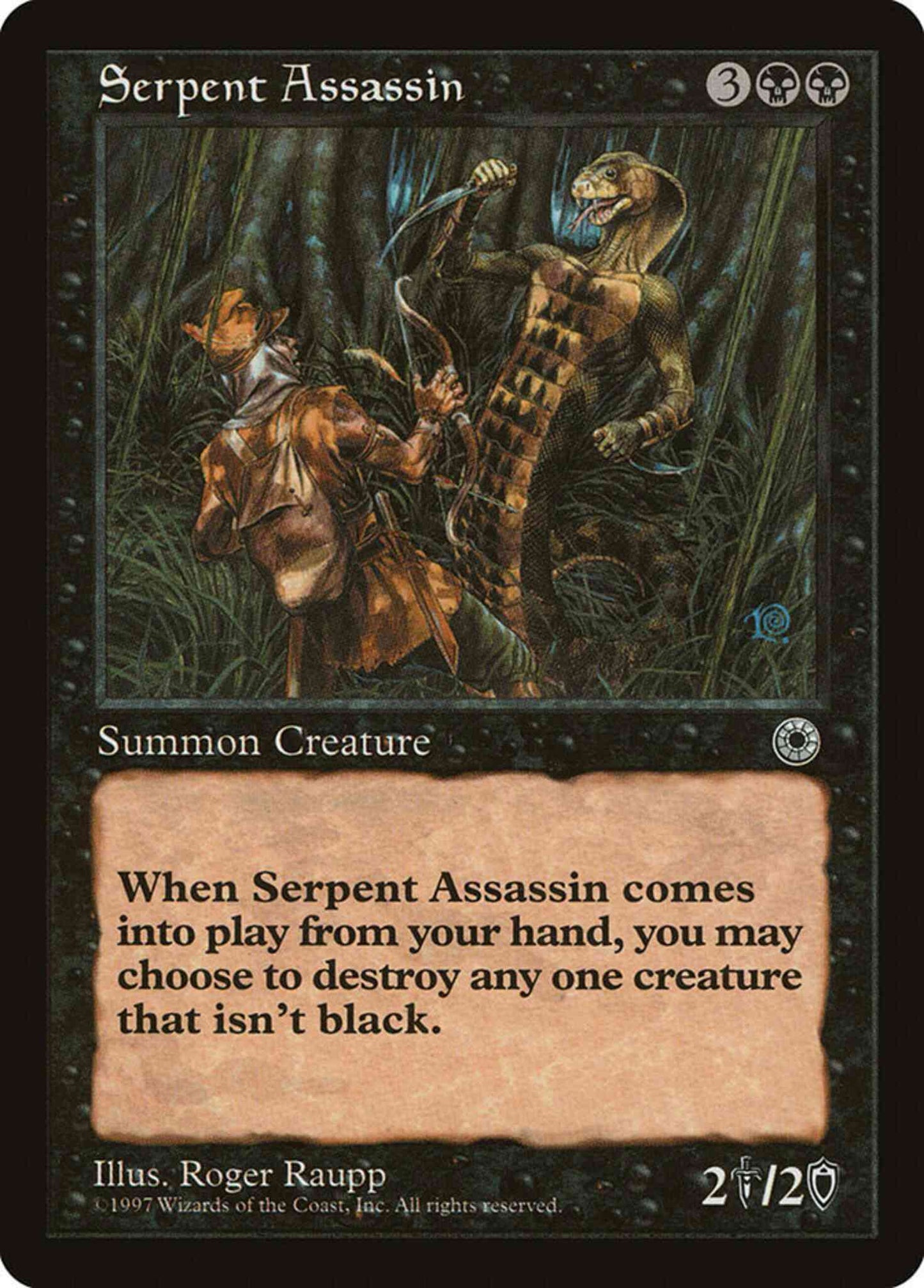 Serpent Assassin [108] [Portal 1] [Non-Foil]