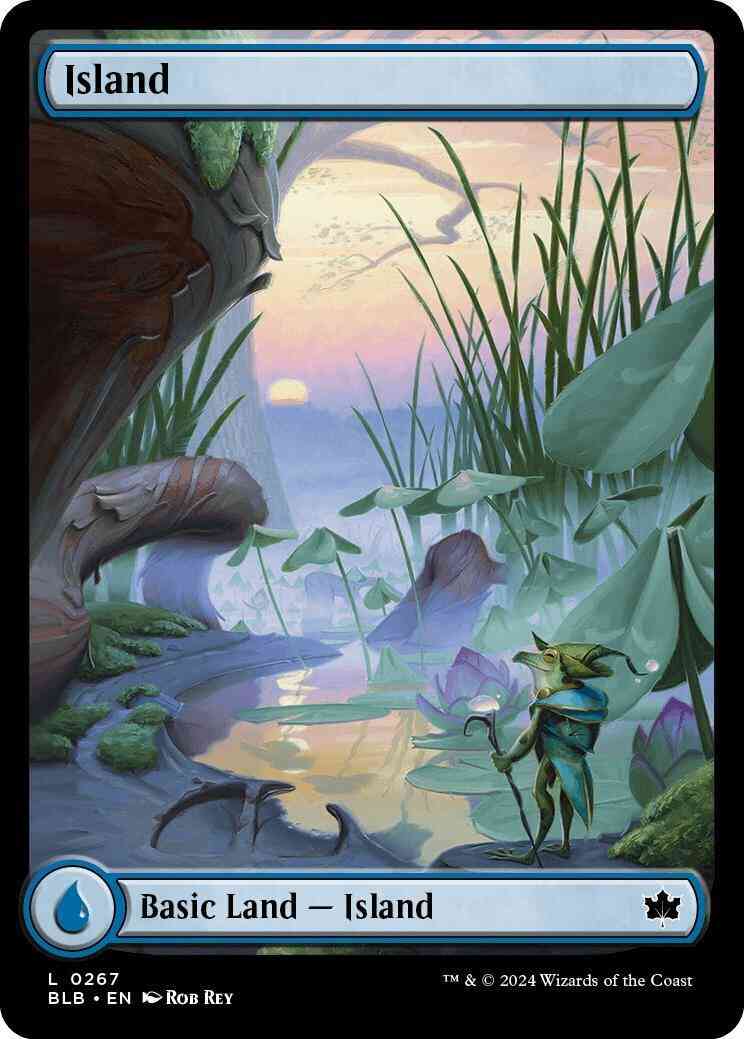 Island [267] [Full Art] [Summer] [Bloomburrow] [Non-Foil]