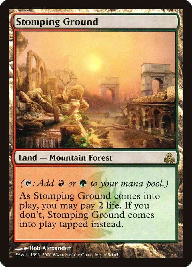 Stomping Ground [165] [Guildpact] [Non-Foil]