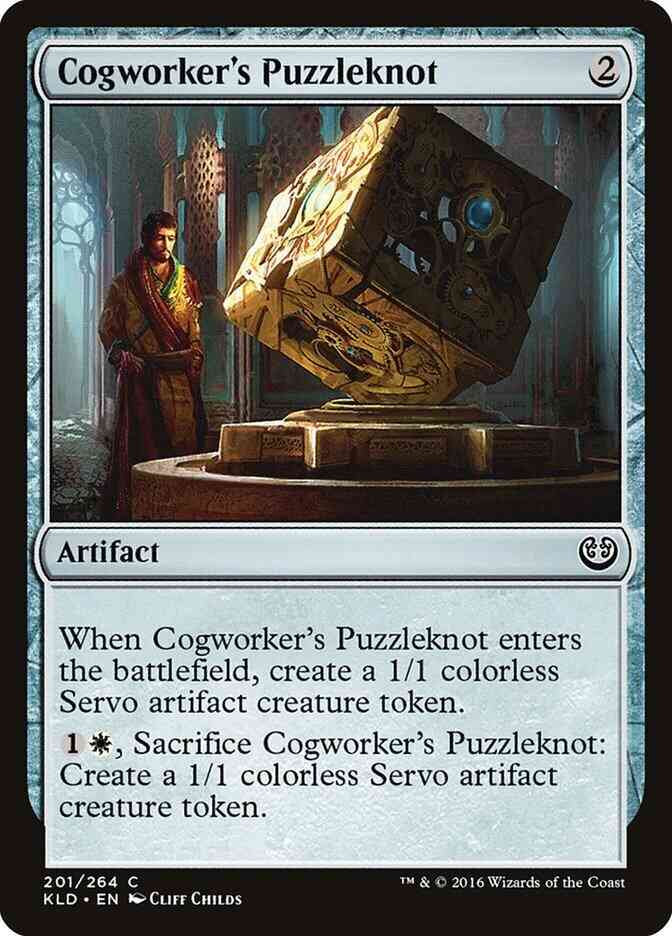 Cogworker's Puzzleknot [201] [Kaladesh] [Non-Foil]