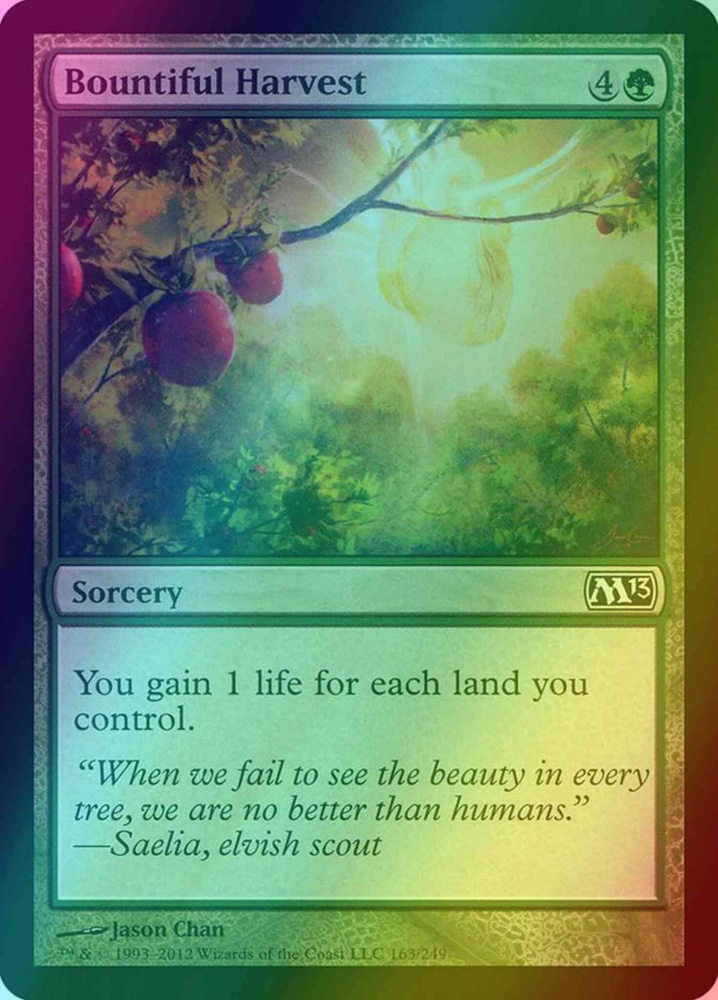 Bountiful Harvest [163] [Magic 2013] [Foil]