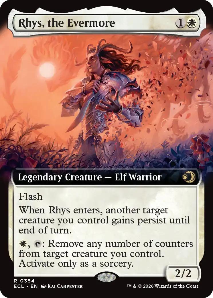 Rhys, the Evermore [354] [Extended Art] [Lorwyn Eclipsed] [Non-Foil]