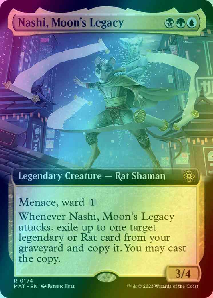 Nashi, Moon's Legacy [174] [Extended Art] [March of the Machine: The Aftermath] [Foil]