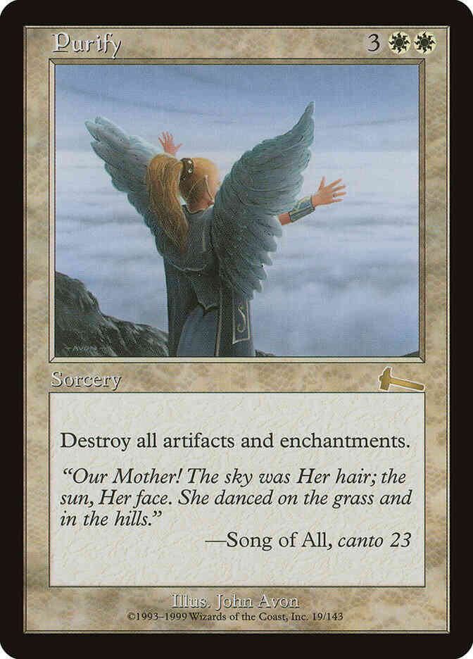 Purify [19] [Urza's Legacy] [Non-Foil]