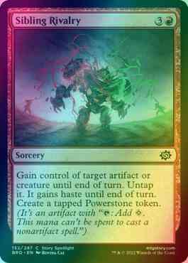 Sibling Rivalry [152] [The Brothers' War] [Foil]