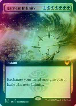 Harness Infinity [343] [Extended Art] [Strixhaven: School of Mages] [Foil]