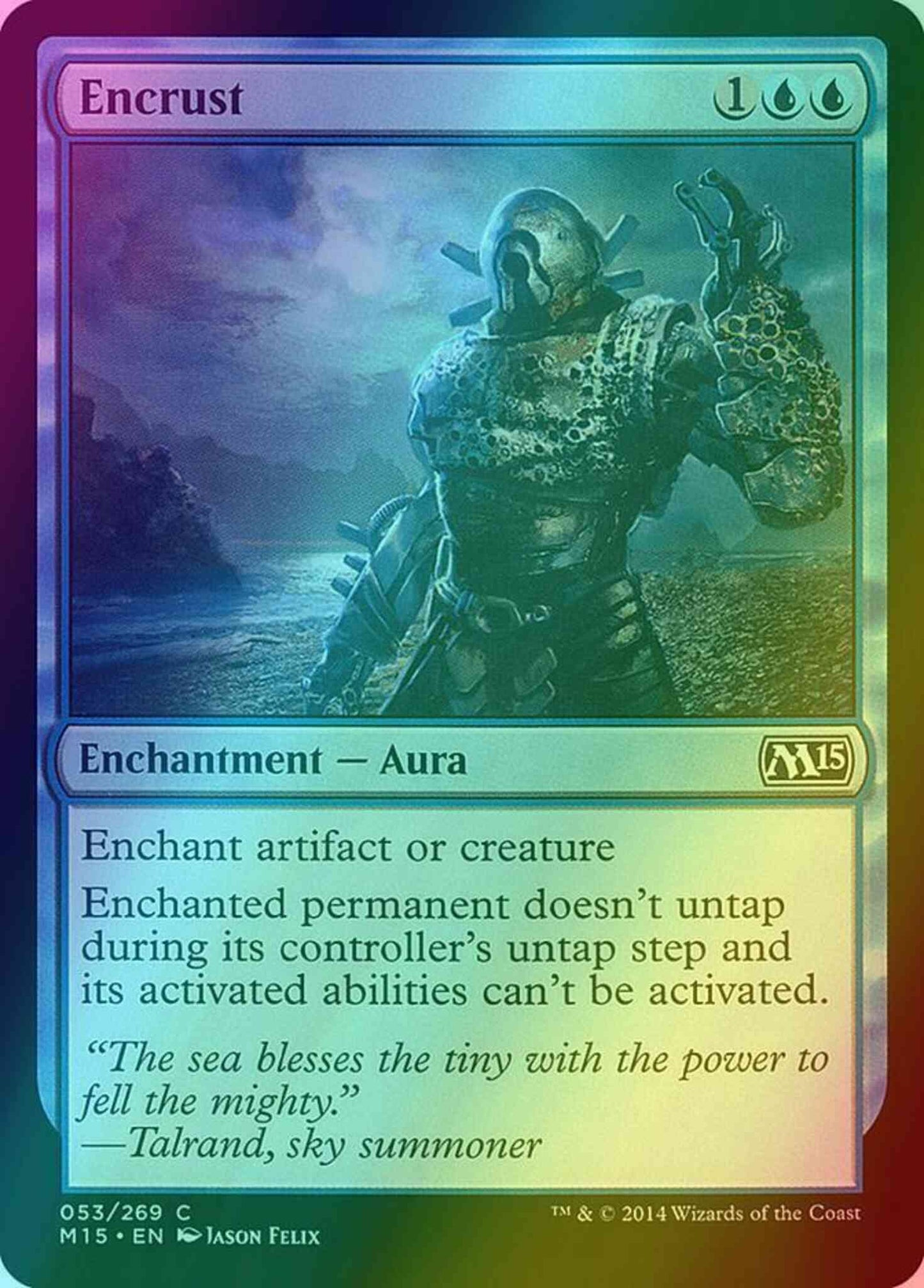 Encrust [53] [Magic 2015] [Foil]