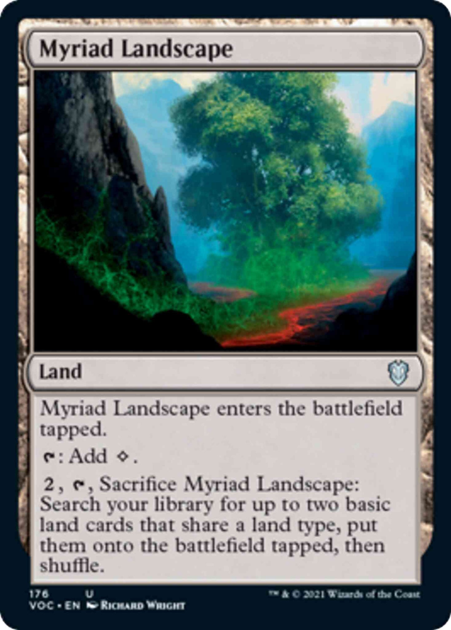Myriad Landscape [176] [Innistrad: Crimson Vow: Commander] [Non-Foil]