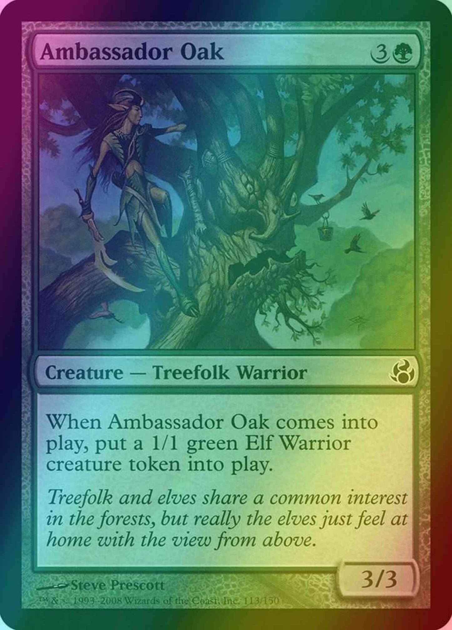 Ambassador Oak [113] [Morningtide] [Foil]