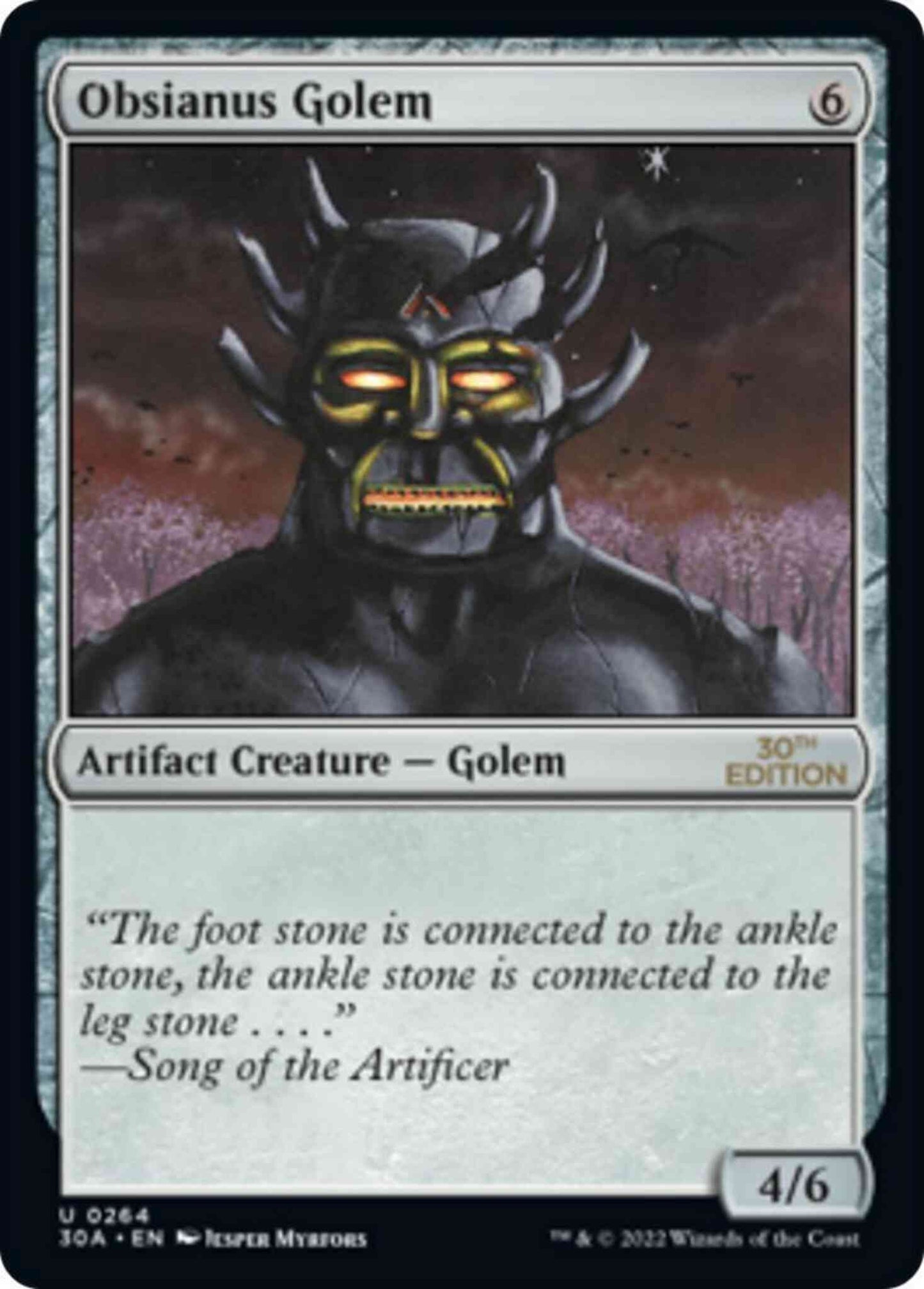 Obsianus Golem [264] [30th Anniversary Edition] [Non-Foil]