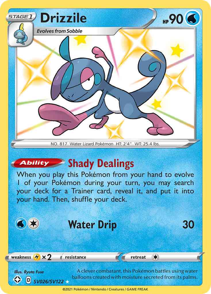 Drizzile - SV026/SV122 - Rare Shiny [swsh45sv-SV026] [Holo]