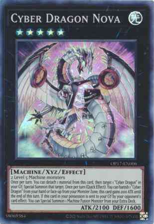 Cyber Dragon Nova - OP17-EN006 - Super Rare - Unlimited