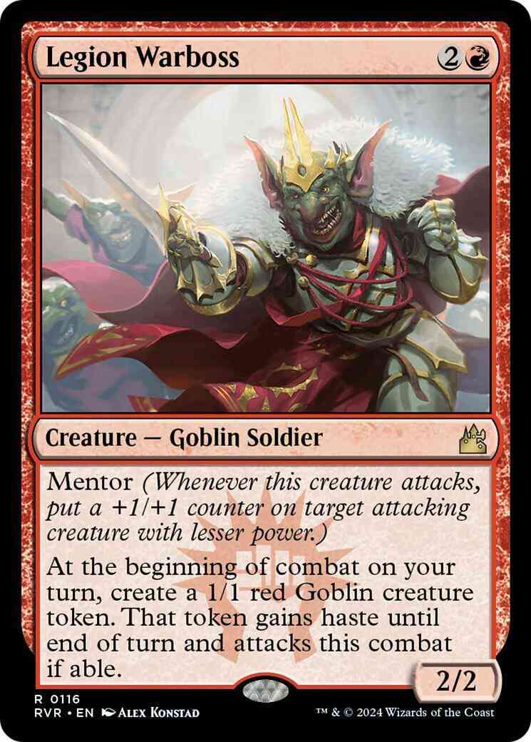 Legion Warboss [116] [Ravnica Remastered] [Non-Foil]