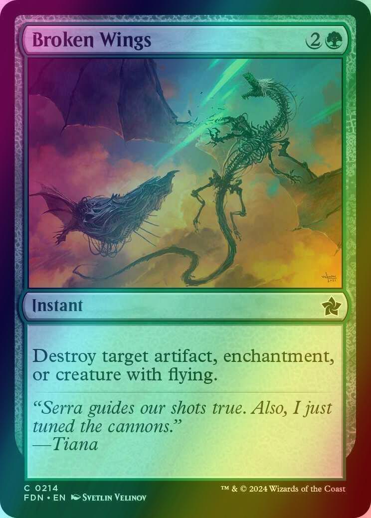 Broken Wings [214] [Foundations] [Foil]