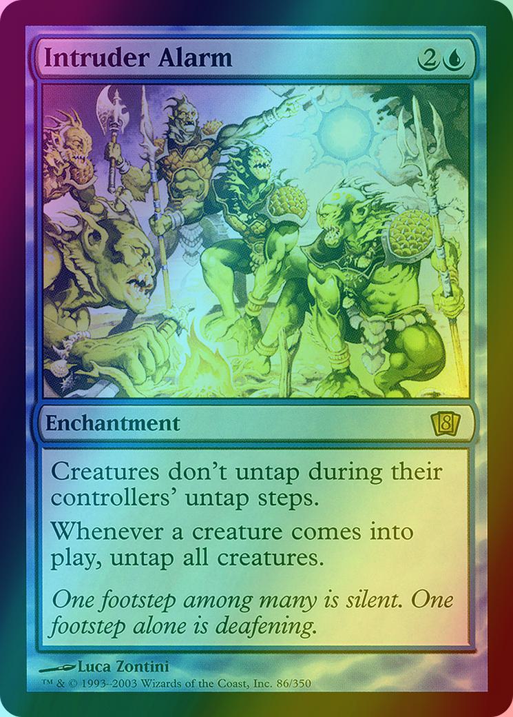 Intruder Alarm [86x] [Eighth Edition] [Foil]