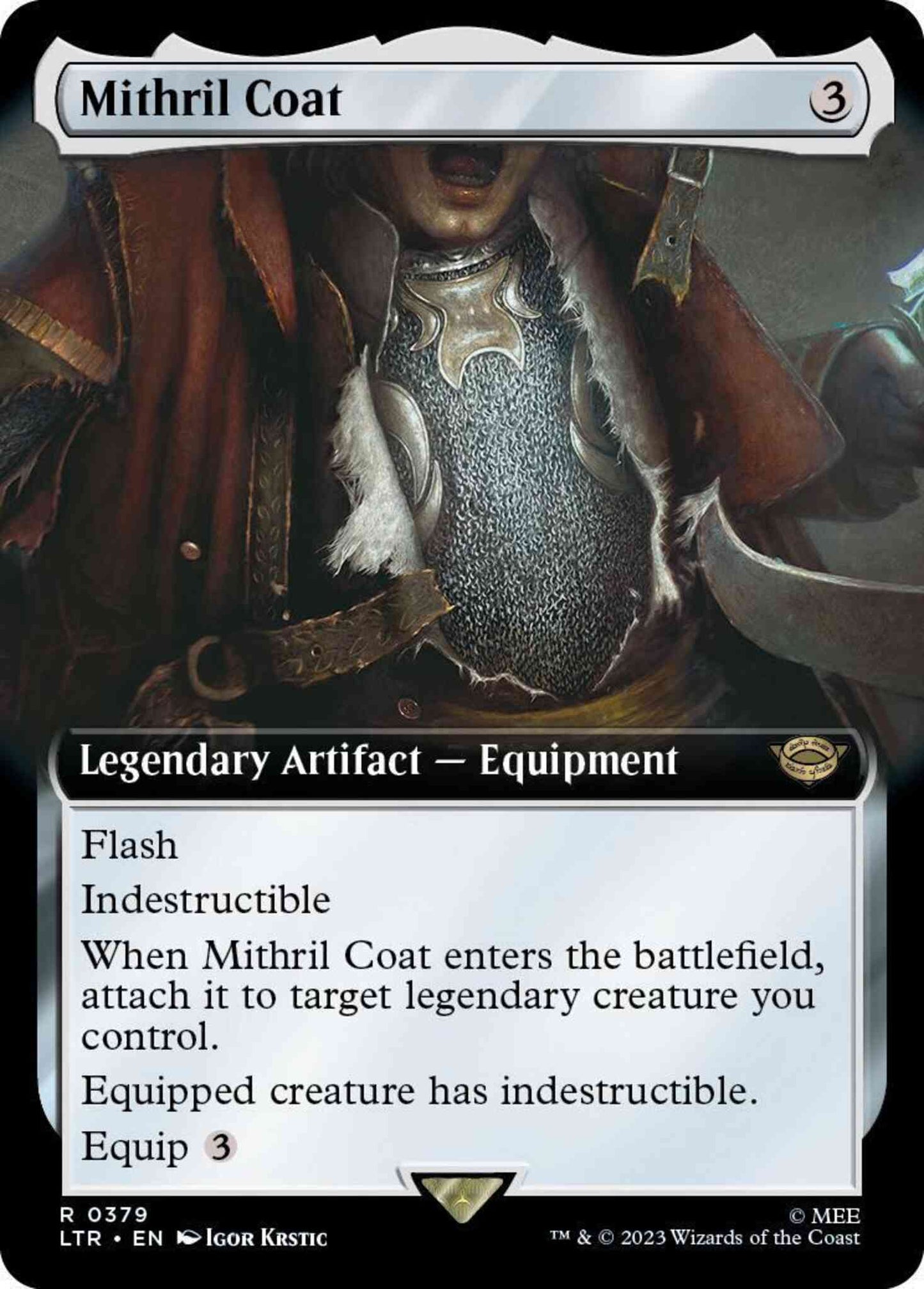 Mithril Coat [379] [Extended Art] [The Lord of the Rings: Tales of Middle-earth] [Non-Foil]