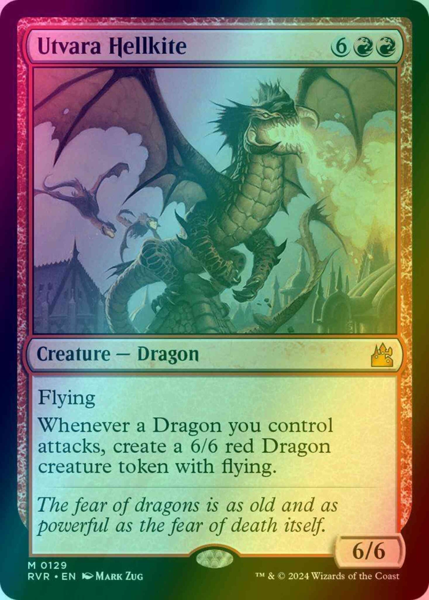 Utvara Hellkite [129] [Ravnica Remastered] [Foil]