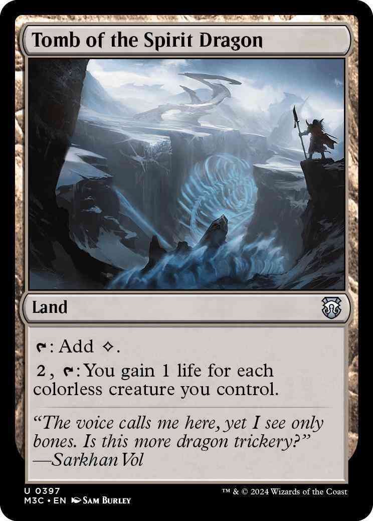 Tomb of the Spirit Dragon [397] [Modern Horizons 3: Commander] [Non-Foil]