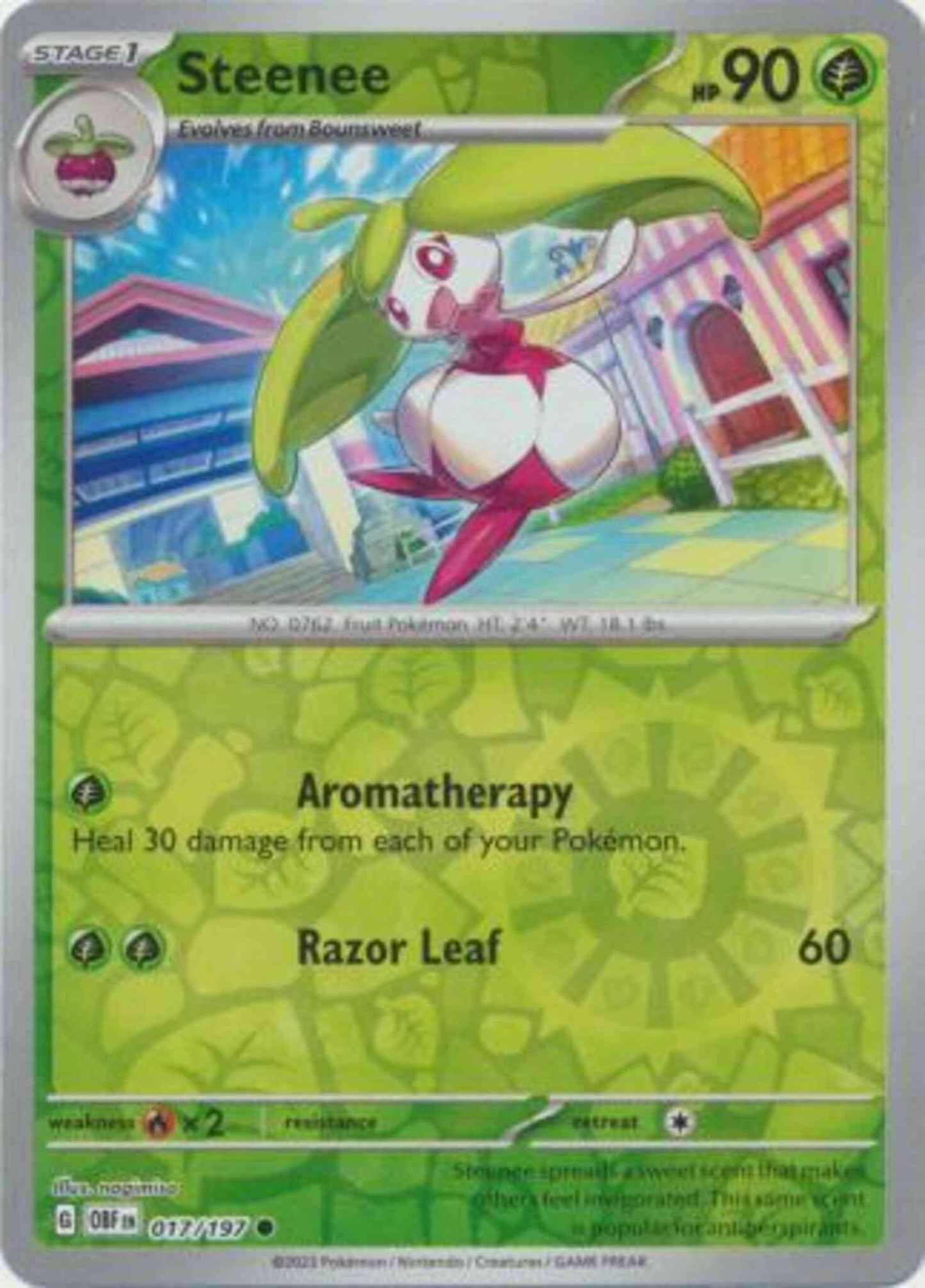 Steenee - 017/197 - Common [sv03-017] [Reverse Holo]
