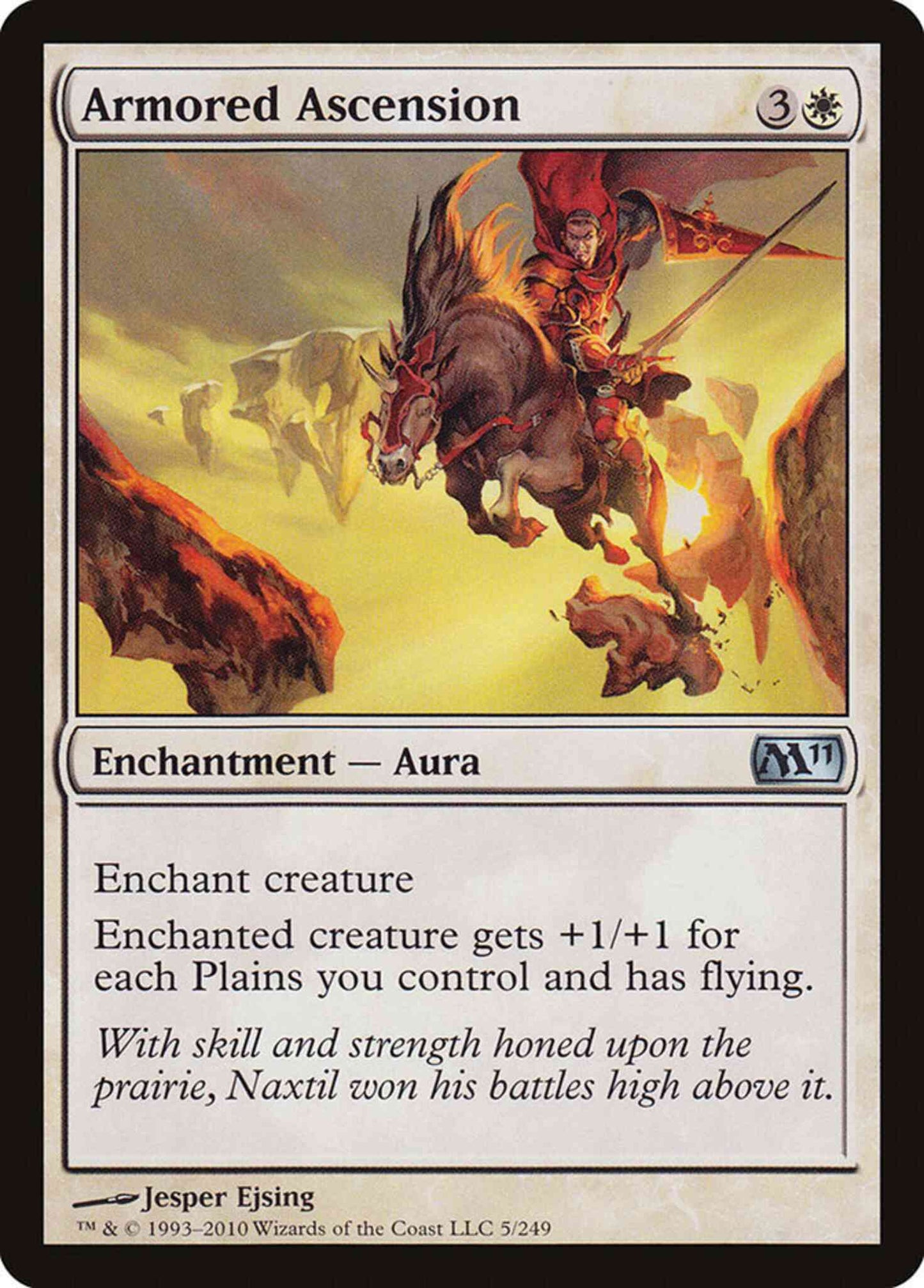 Armored Ascension [5] [Magic 2011] [Non-Foil]