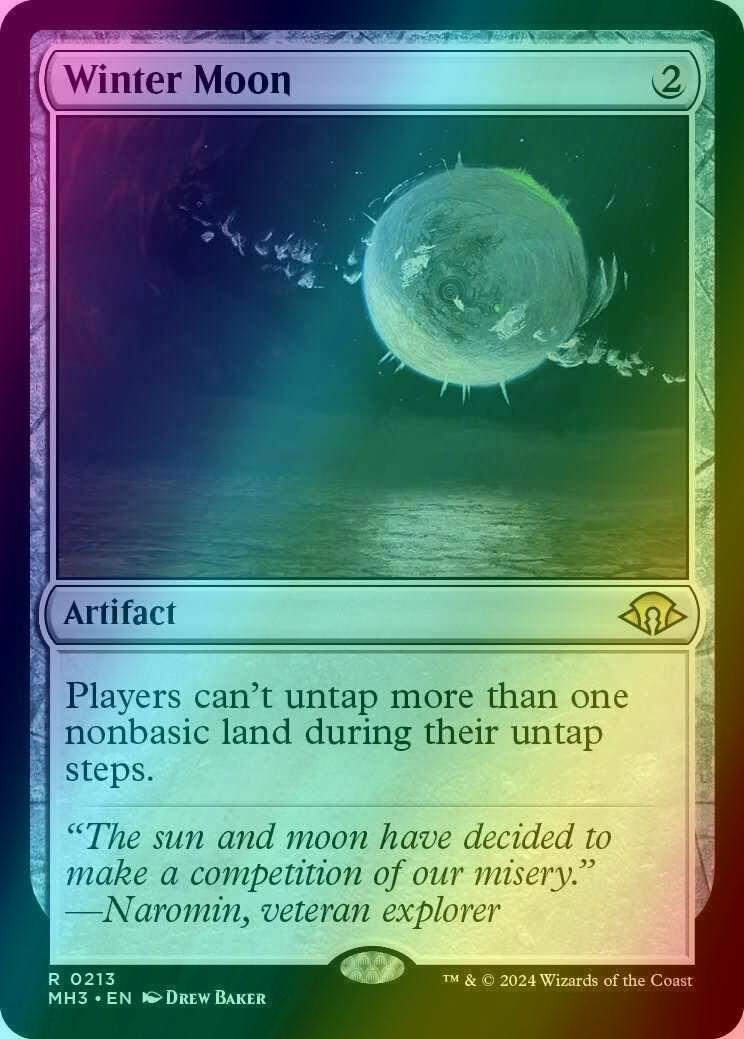 Winter Moon [213] [Modern Horizons 3] [Foil]
