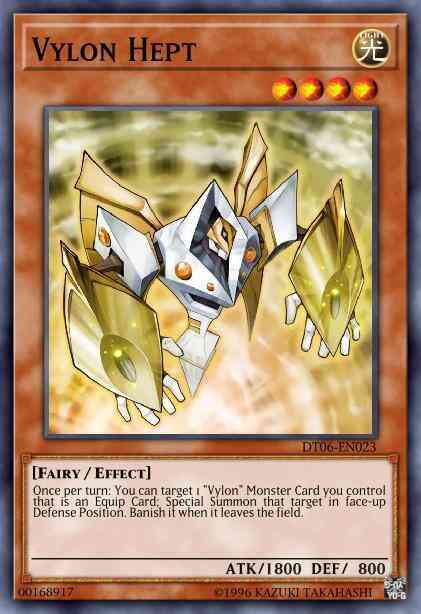 Vylon Hept - DT06-EN023 - Duel Terminal Rare Parallel Rare - Duel Terminal