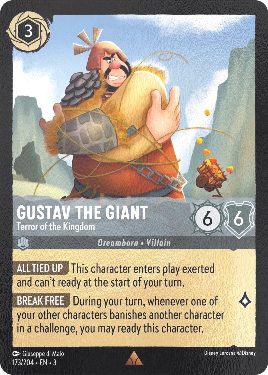 Gustav the Giant - Terror of the Kingdom - 173/204 [Into the Inklands] [Cold Foil]