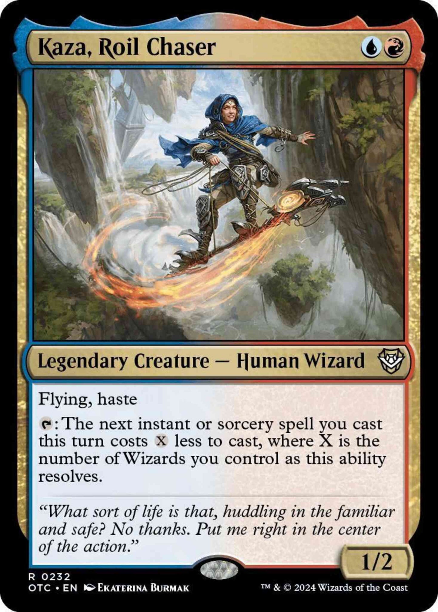 Kaza, Roil Chaser [232] [Outlaws of Thunder Junction: Commander] [Non-Foil]